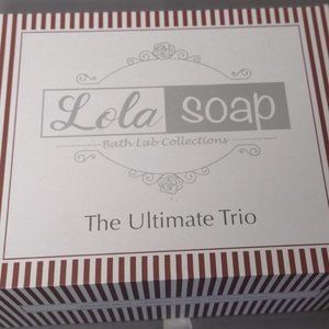 NIB Lola Soap Ultimate Trio Skin Cream Serum Mask Care Facial Aging Collagen Set